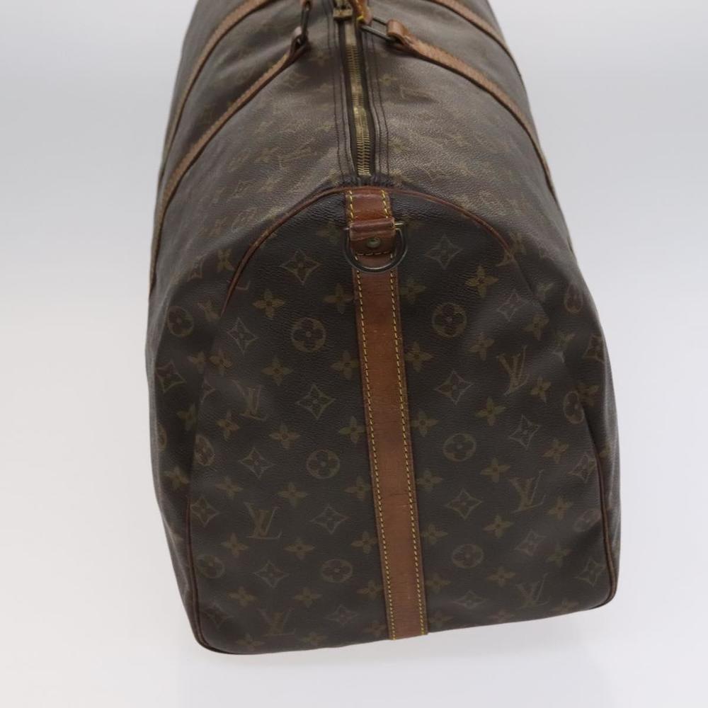 LOUIS VUITTON Monogram Keepall Bandouliere 60 Boston Bag M41412 LV Auth 115806 - Picture 3 of 16